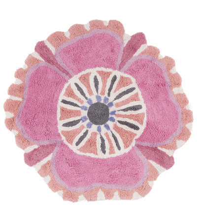 Missoni Floral Embroidered Bath Mat In 粉色