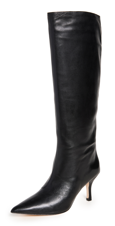 Loeffler Randall Women's Whitney Pointed Toe High Heel Boots In Black