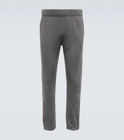 Moncler Grenoble Day-namic Jersey Sweatpants Grey In Black