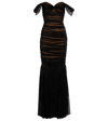 NORMA KAMALI WALTER OFF-SHOULDER GOWN