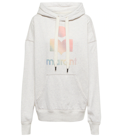Isabel Marant Étoile Mansel Oversized Cotton-blend Hoodie In Ecru
