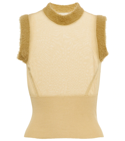 Jacquemus Beige 'la Maille Ascosu' Tank Top