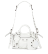 Balenciaga Borsa Neo Cagole City Piccola Da Donna In Bianco Ottico In White