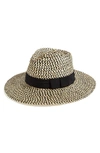 BRIXTON 'JOANNA' STRAW HAT - BEIGE,00249 HONEY