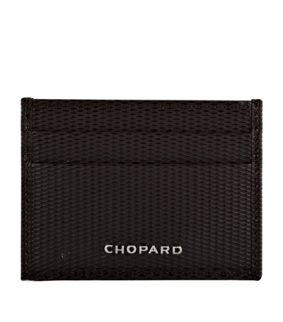 Chopard Classic Racing Card Holder In Brown