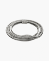 John Hardy Women's Sterling Silver Classic Kami Chain Triple Wrap Bracelet In Silver