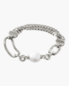 John Hardy Classic Chain Pearl Bracelet In Silver