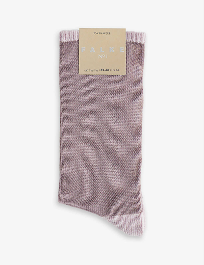 Falke No.1 Cashmere Socks In 6854 Dusty Lilac