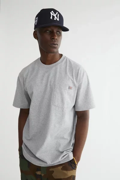 Dickies Heavyweight Pocket Tee In Grey