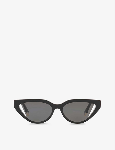 Fendi Fashion Show Sunglasses In Black