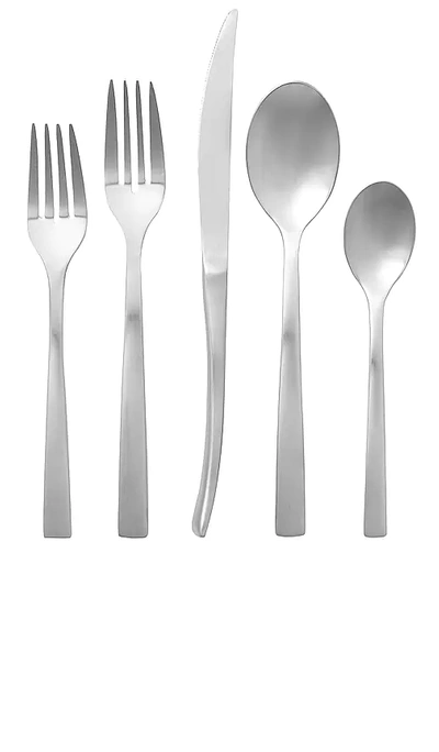 Public Goods 18/10 Stainless Steel Forged Flatware Set In N,a