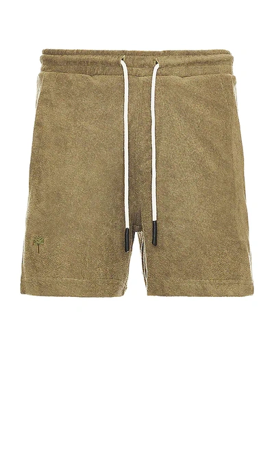 Oas Terry Shorts In Khaki