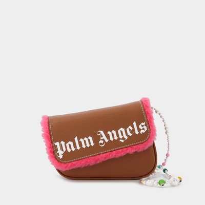 Palm Angels Crash Bag Pm In Brown
