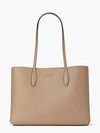 Kate Spade All Day Large Tote In Timeless Taupe