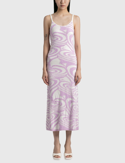 House Of Sunny Groove Is In The Heart Hockney Dress In Lilac