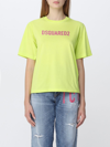 Dsquared2 T-shirts  Women Color Green