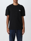 Golden Goose Regular-fit Cotton T-shirt With Iconic Star Graphic In Black