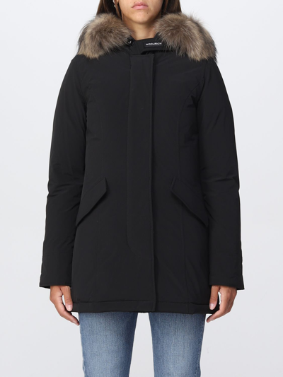 WOOLRICH JACKET WOOLRICH WOMAN COLOR BLACK,372972002