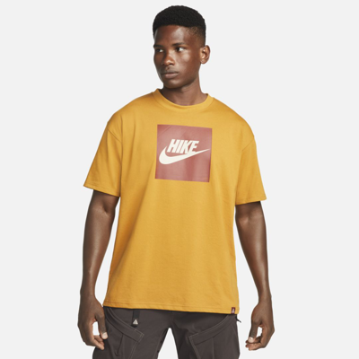 Nike Men's  Acg "hike Box" T-shirt In Brown