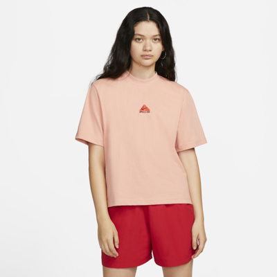 Nike Women's  Acg Short-sleeve T-shirt In Orange