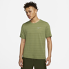 Nike Men's Dri-fit Miler Running Top In Green