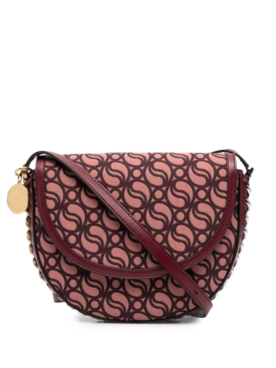 Stella Mccartney Small Frayme Shoulder Bags In Multi-colored