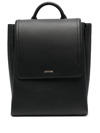 CALVIN KLEIN ELEVATED FAUX-LEATHER BACKPACK