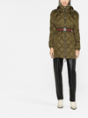 ETRO BELTED FEATHER-DOWN PARKA