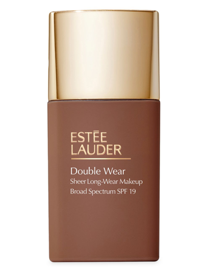 Estée Lauder Double Wear Sheer Long-wear Spf 19 Foundation In 7c1.5 Rich Umber