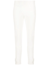 MONCLER MID-RISE TAPERED TROUSERS