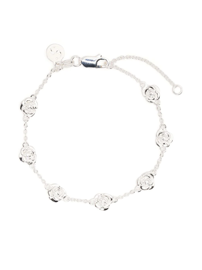 Stolen Girlfriends Club Rose Bud Bracelet In Silber