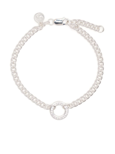 Stolen Girlfriends Club Halo Silver Bracelet In Silber