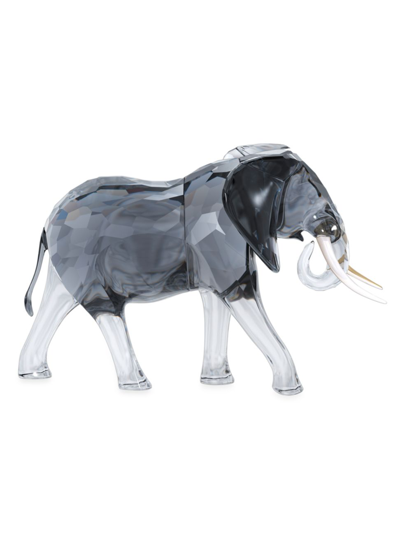 Swarovski Elegance Of Africa Elephant Bull In Grey
