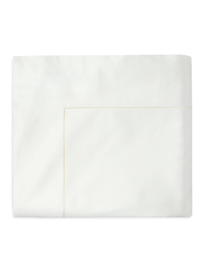 Sferra Giza 45 Sateen Flat Sheet, King In Ivory