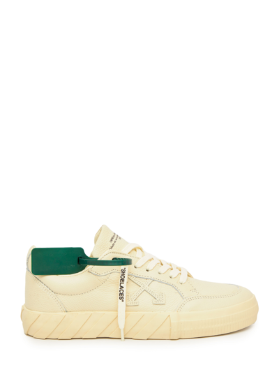 Off-white Low Vulcanized Sneakers In Neutrals