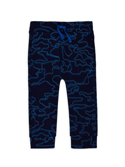 Rockets Of Awesome Baby Boy's Doodle Camo Pants In Eclipse