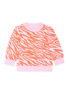 ROCKETS OF AWESOME BABY GIRL'S ZEBRA PLAY CREWNECK
