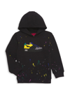 MOSTLY HEARD RARELY SEEN 8-BIT LITTLE BOY'S & BOY'S MINI PAINT SPLATTER LOUIS HOODIE