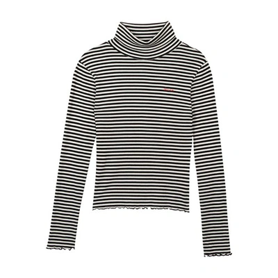 Maison Labiche Top Lachaise Artist In Organic Cotton In Off White Black