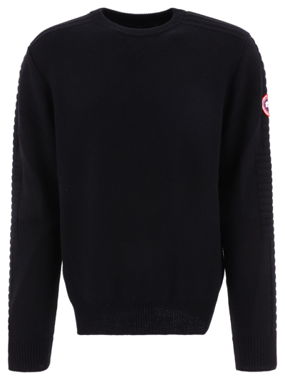 Canada Goose Men's  Black Other Materials Sweater