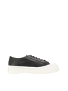 Marni Chunky Platform Sole Sneakers In Black