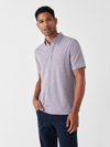 Faherty Movement&trade; Short-sleeve Polo Shirt In Sundown Stripe