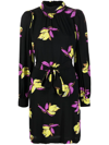 Essentiel Antwerp Antwerp Curly Mini Dress - Black In Black