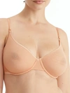 Cosabella Soire Confidence Sheer Mesh Bra In Sette