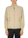 Baracuta Technical Fabric Jacket In Beige