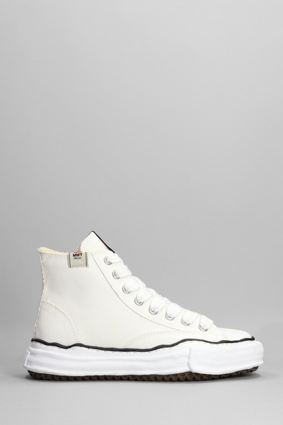 Miharayasuhiro Peterson Sneakers In White Canvas