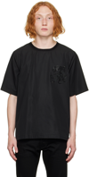 Dsquared2 Man T-shirt Black Size 42 Cotton In 900 Black