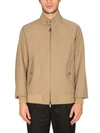 Baracuta Technical Fabric Jacket In Beige