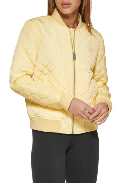 Levi's® Quilted Bomber Jacket In White Bandana