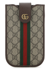 Gucci Borsa A Tracolla Ophidia Mini In Tessuto Gg Supreme Uomo In Black